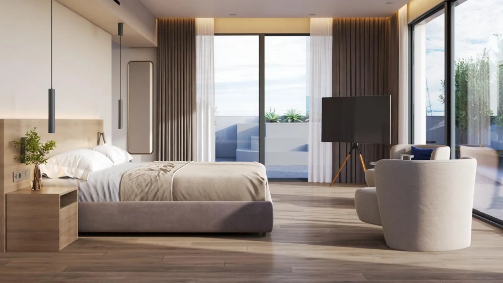 luxury suite with pool and sea view wyndham piraeus 4