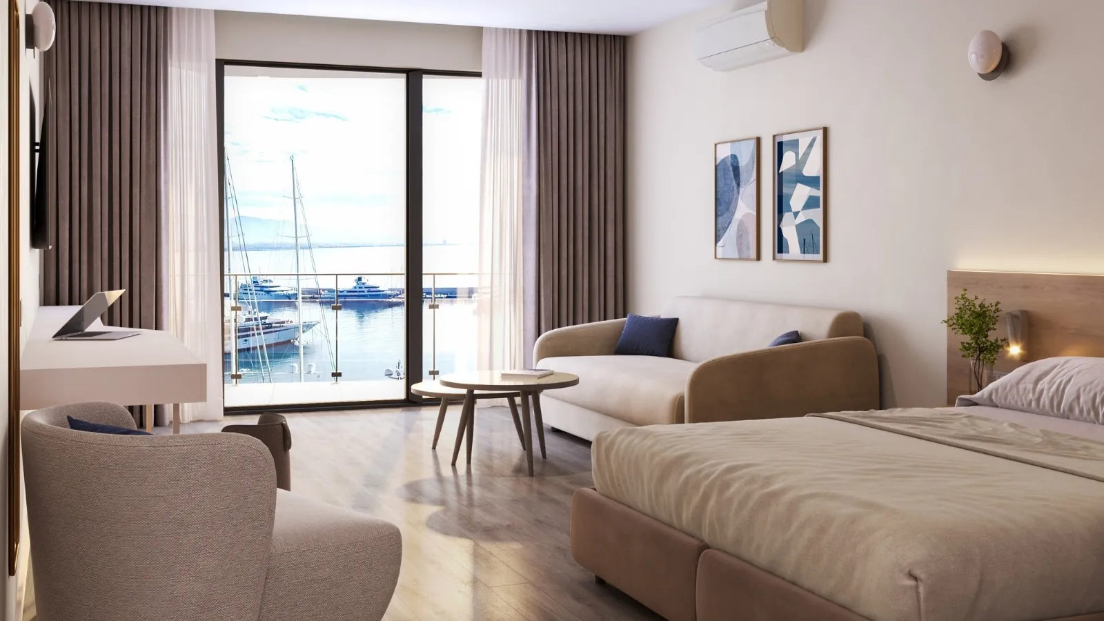two bedroom superior apartment wyndham piraeus 1